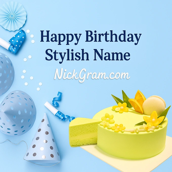 Happy Birthday stylish names