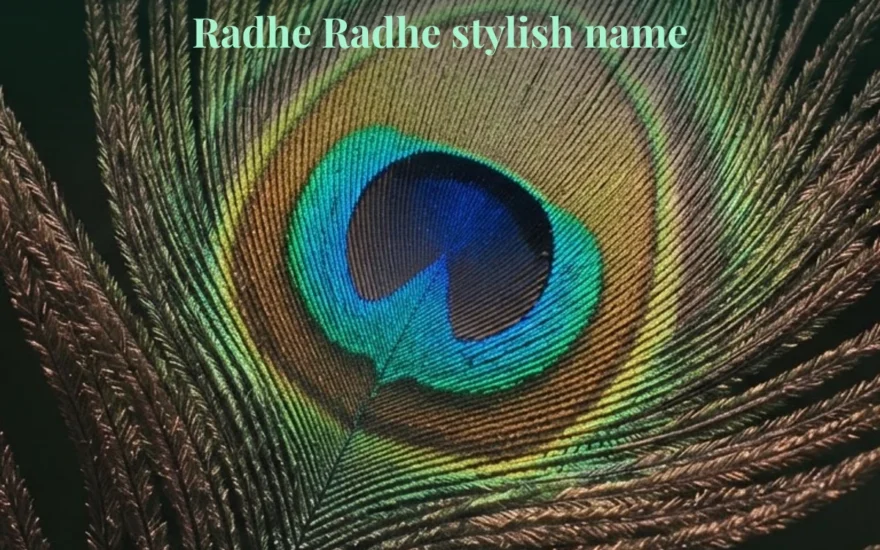 Radhe Radhe stylish name (राधे राधे)