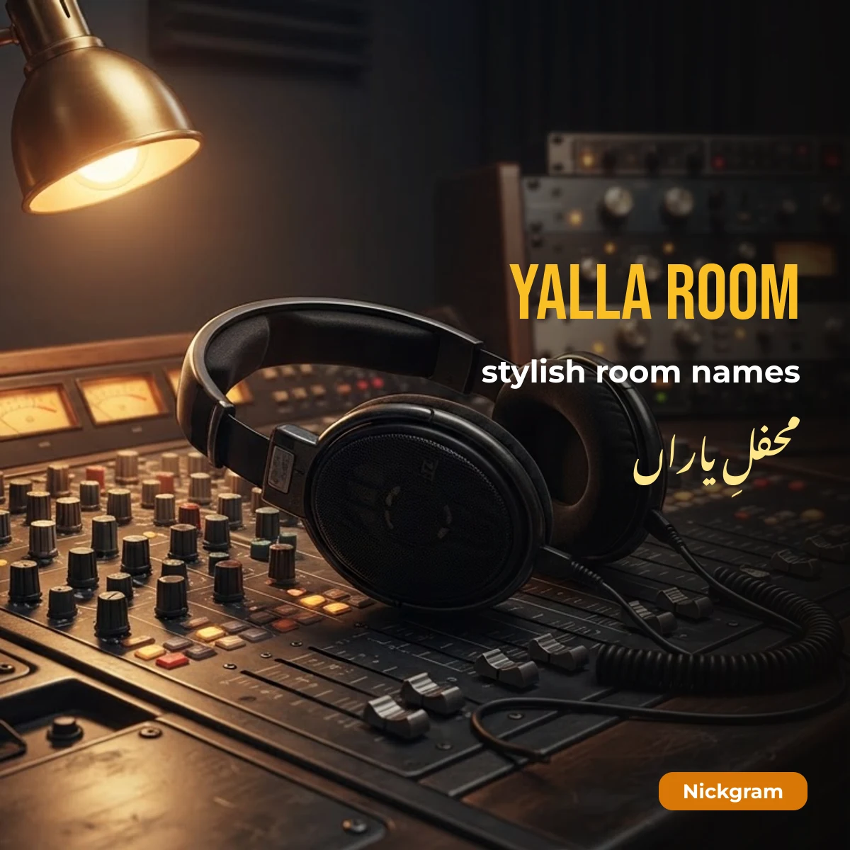 Yalla room name style in English and Urdu